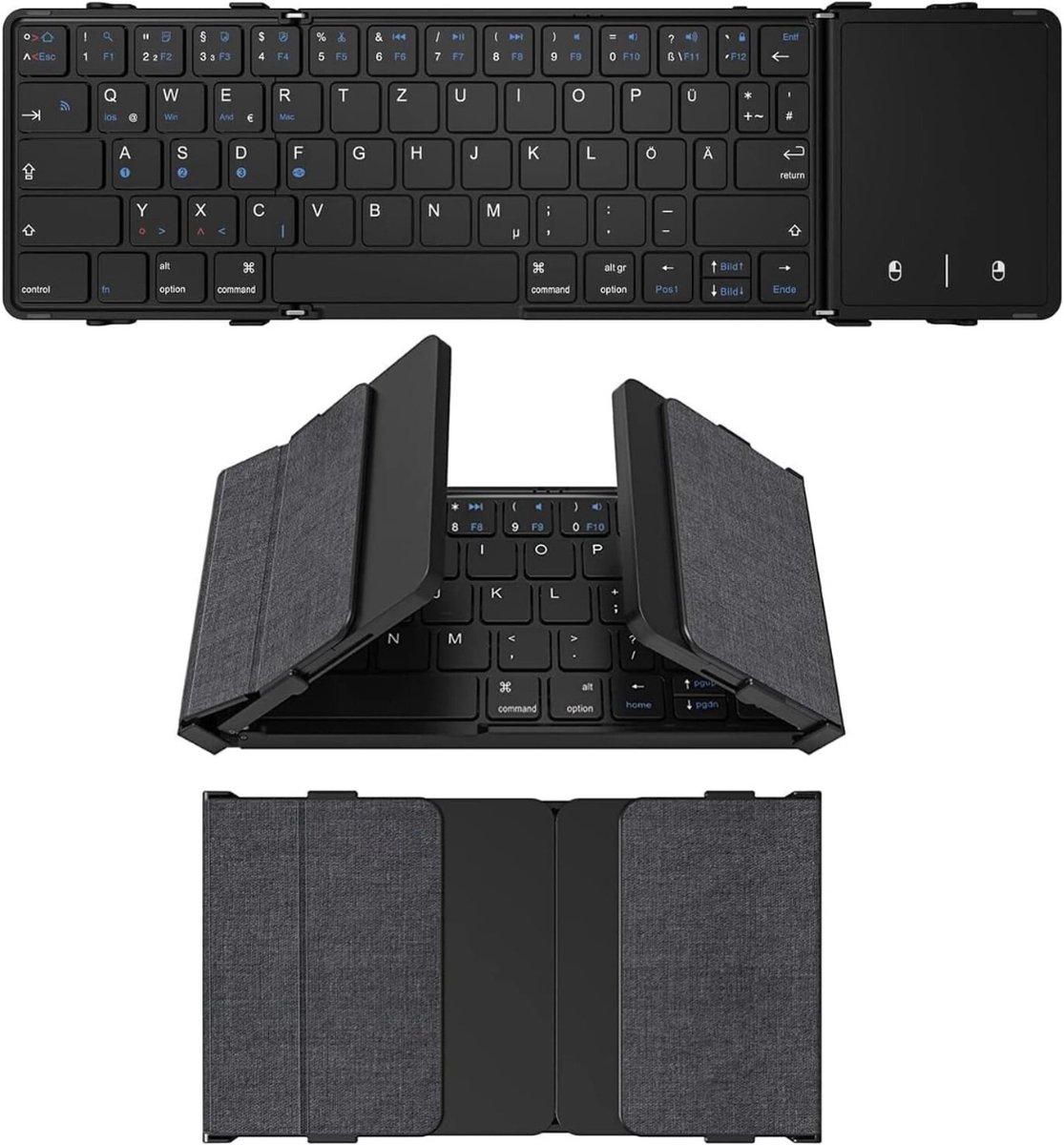 Toetsenbord - Opvouwbaar - Bluetooth - Portable - Oprolbaar - Keyboard