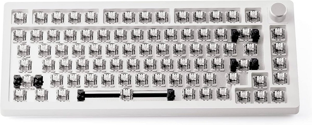 Compact Mechanisch Gaming Toetsenbord met 82 Toetsen en Anti-Ghosting voor Gamers