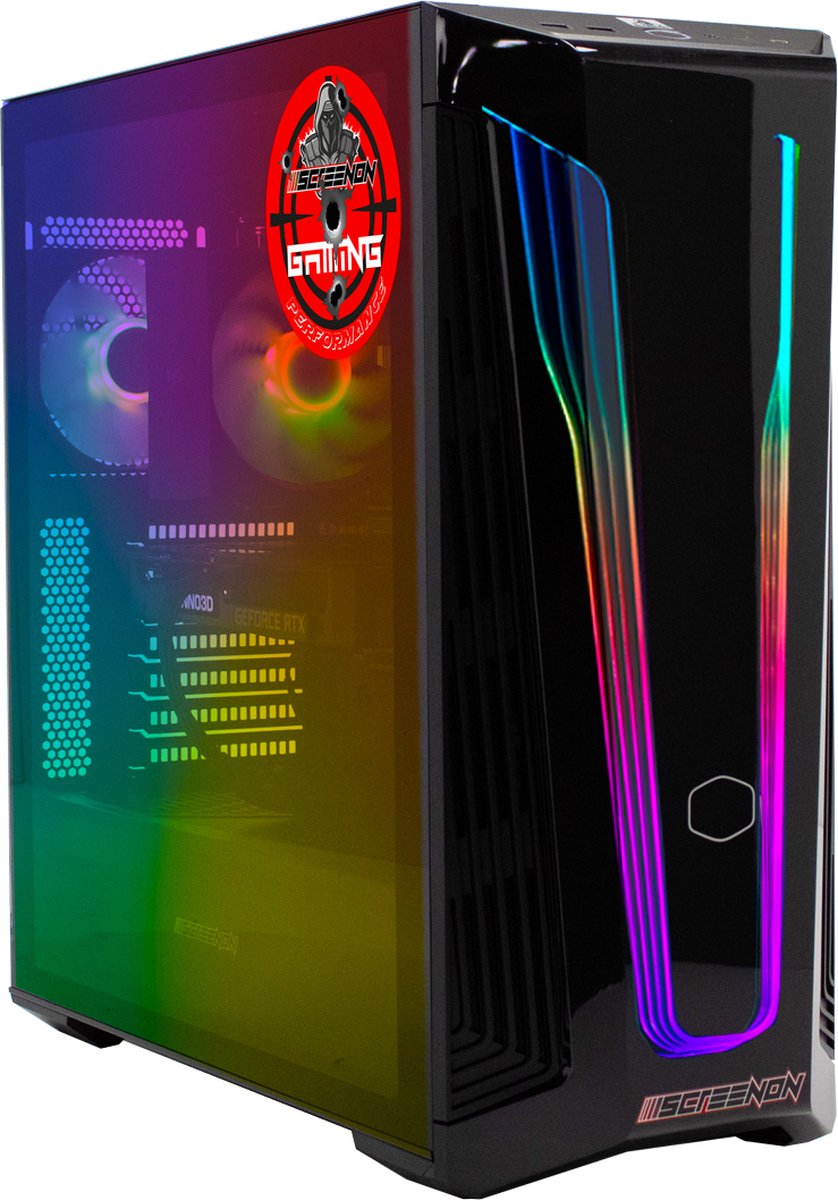 ScreenON - Flight Simulator PC - FLS-A3070T-05 - Ryzen 7 - 1TB M.2 NVMe SSD - RTX 3070Ti - 32GB RAM