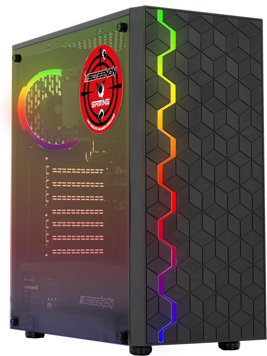 ScreenON - Game PC - Ryzen 3 - 240GB SSD - AMD Radeon RX Vega 8 - Game Computer + WiFi & Bluetooth