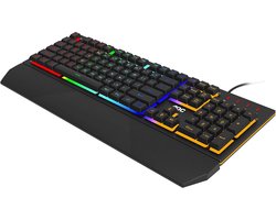 Gaming Toetsenbord met Spaanse Layout, Anti-Ghosting en RGB Verlichting