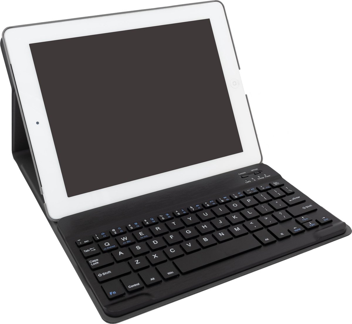 Bluetooth Keyboard Case iPad (2018) / (2017) / Air 2 / Air - Donkerblauw