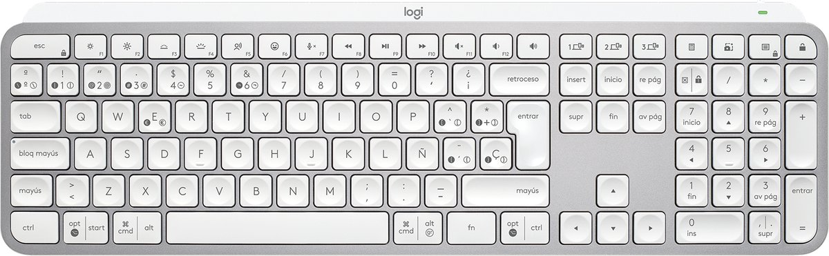 Wireless Keyboard Logitech MX Keys S Spanish Qwerty