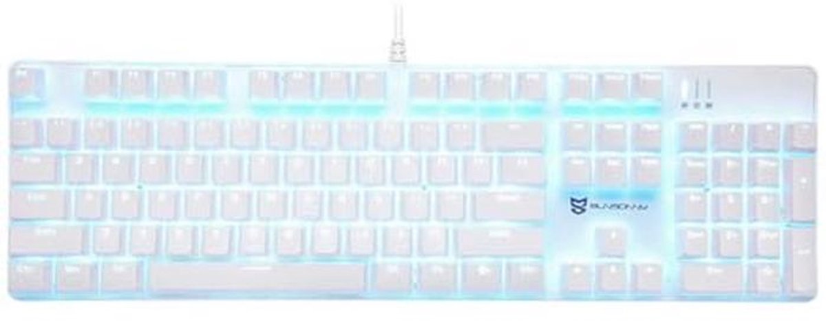 Full Size Mechanical Gaming Keyboard met Backlight en Blauw Schakelaars