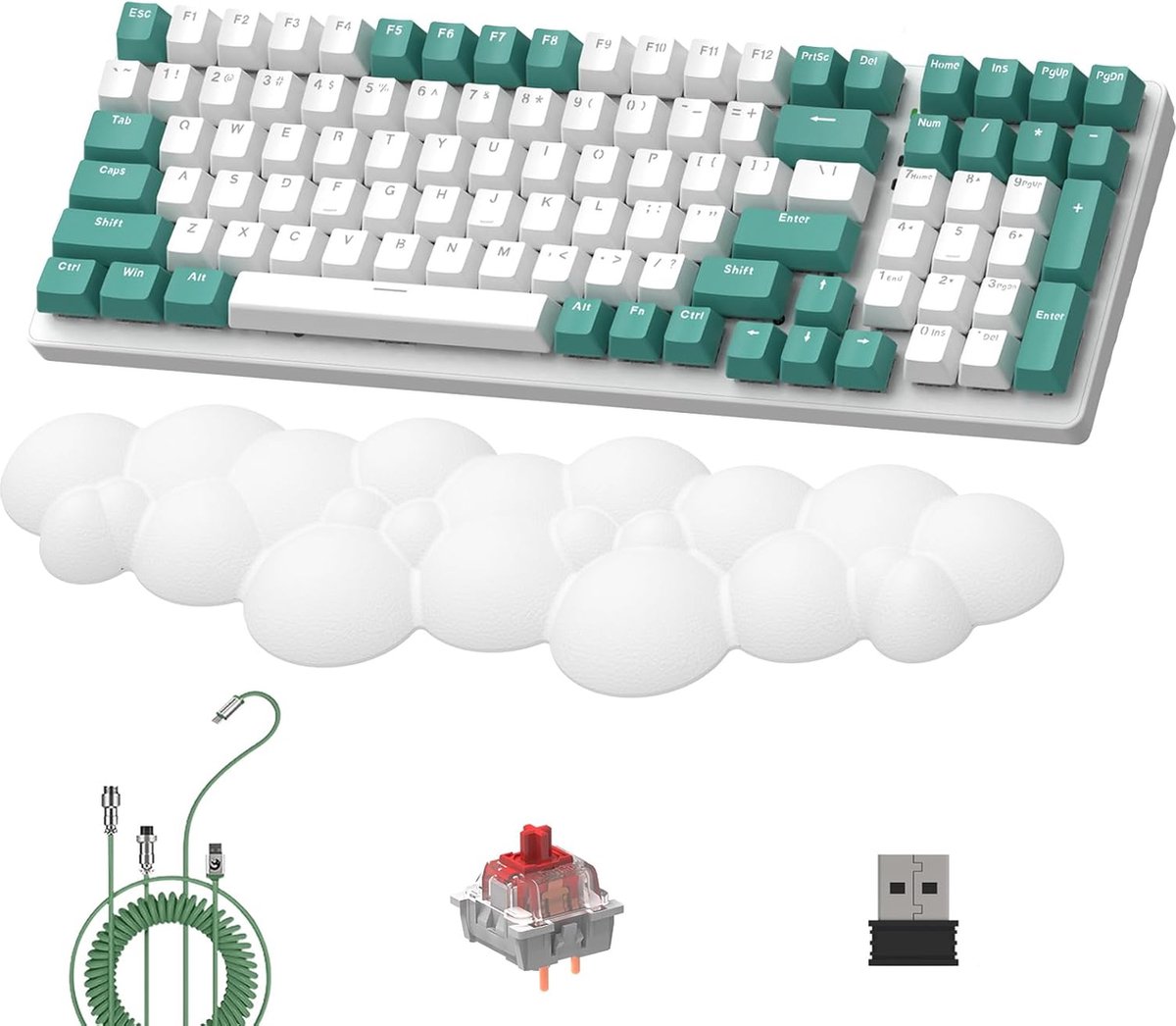 Lexium Mechanisch Toetsenbord - Gaming Toetsenbord - Mechanical Keyboard