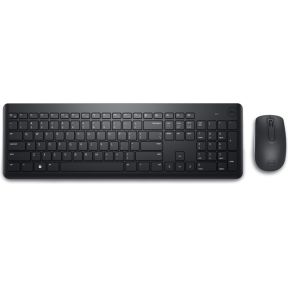 Dell KM3322W toetsenbord Inclusief muis Kantoor RF Draadloos AZERTY Belgisch Zwart