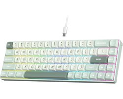 Mechanisch Gaming-Toetsenbord 65% met Hall-effect Schakelaars en RGB Verlichting