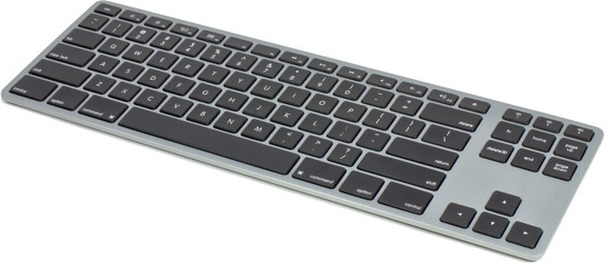 Matias Draadloos Toetsenbord US QWERTY zonder Numpad voor MacBook space grey