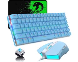 Bedraad Gaming Toetsenbord met Blauwe Verlichting