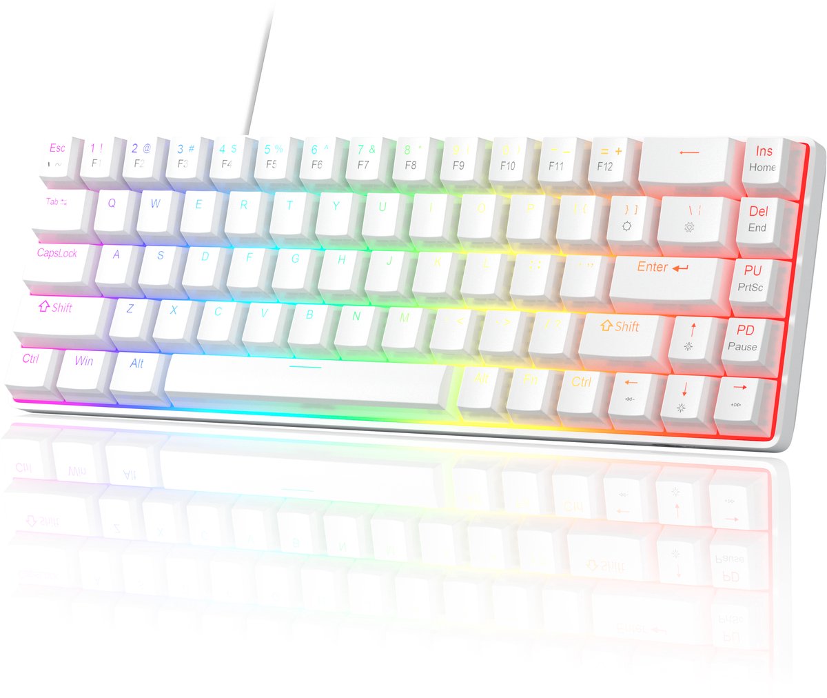 MageGee MK-BOX - Mechanisch Toetsenbord - Gaming Toetsenbord - Keyboard - Bedraad - Red Switch