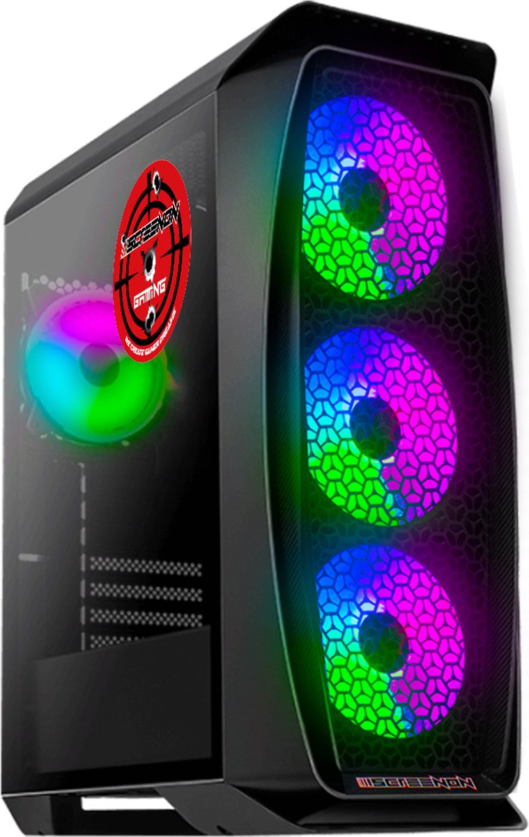 ScreenON - Intel Core i3 - 240GB M.2 SSD + 1TB HDD - RTX 3050 - GamePC.X21540