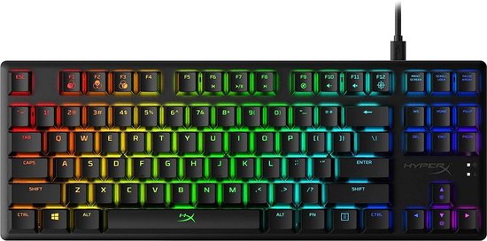 Gaming Toetsenbord, Tenkeyless, HyperX Red Switches (US layout)