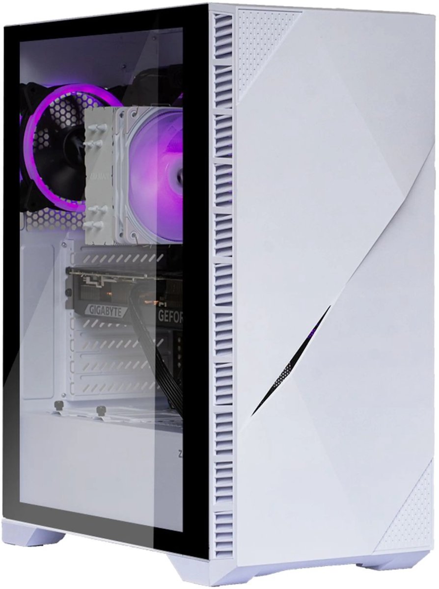 AMD Ryzen 5 4500 GamePC - Nvidia GeForce RTX3060 12GB - 64GB - 2.0TB M.2 SSD - Win11 Pro - Iceberg