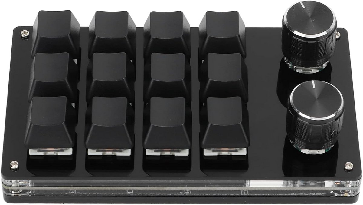 12 Toets Macro Toetsenbord - Programmeerbaar Mini Toetsenbord voor Gaming en Kantoor
