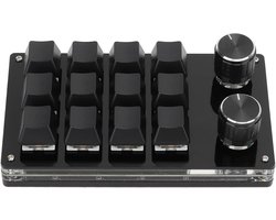 12 Toets Macro Toetsenbord - Programmeerbaar Mini Toetsenbord voor Gaming en Kantoor