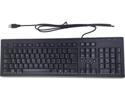 HP 697737-L31 toetsenbord USB QWERTY International Engels Zwart