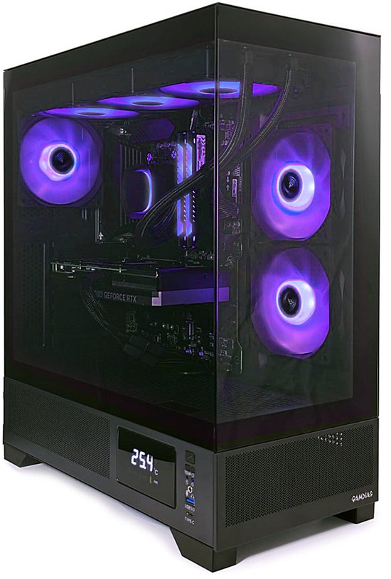 Intel Power 6-Core Game PC - i5 12400 - RTX 3050 6GB - 1TB M.2 - 16GB RAM - WIFI - Gamdias Atlas M1