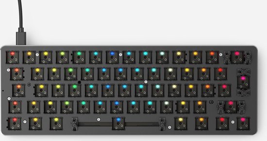 Glorious PC Gaming Race GMMK - ISO Compact toetsenbord Zwart - Barebone