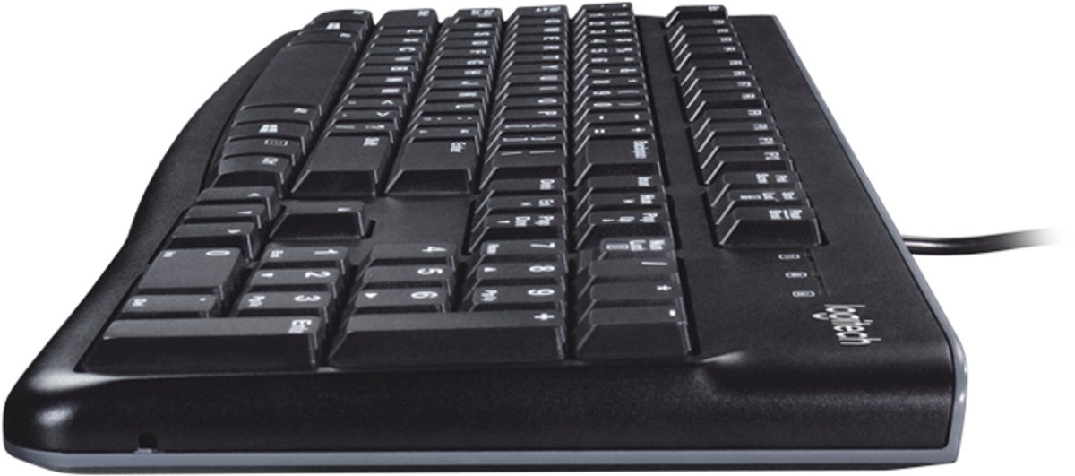Logitech K120 - Toetsenbord USB QWERTY - Spaans / Zwart