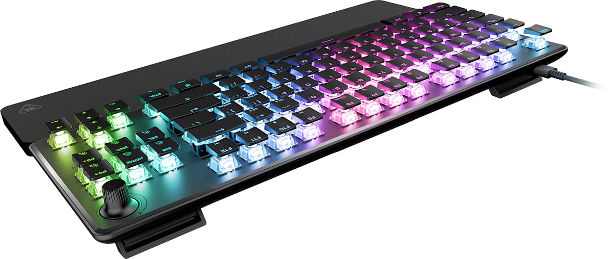 Turtle Beach ® Vulcan II TKL Pro - magnetisch-mechanisch RGB-gamingtoetsenbord - Zwart - US Layout