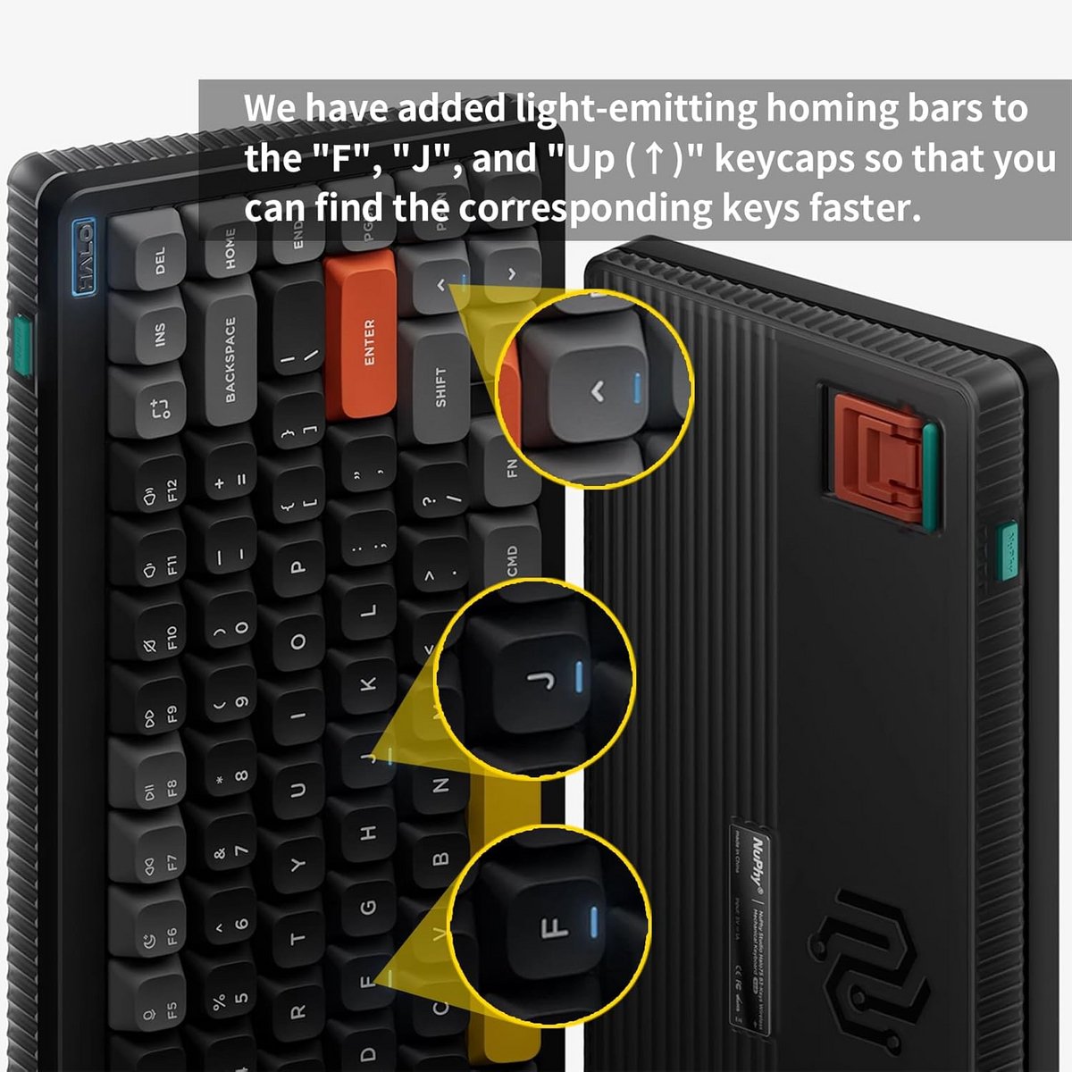 75% Mechanisch Gaming Toetsenbord Draadloos Met RGB LED