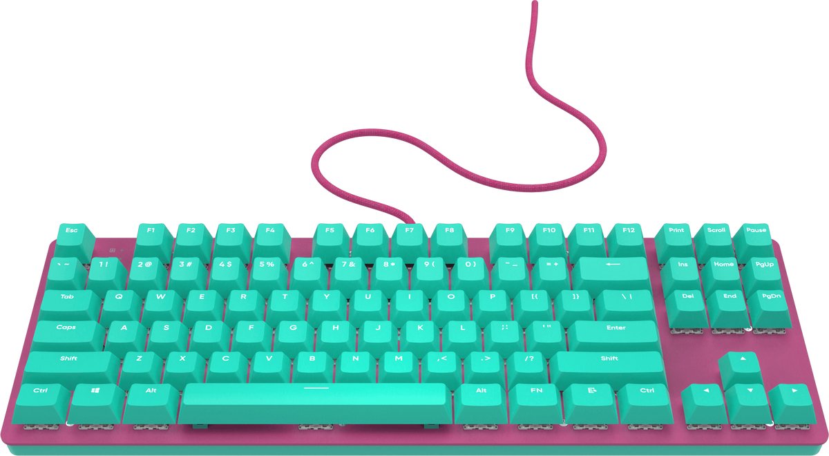 Nubi - NK87 Ice - Mechanisch Gaming Toetsenbord ANSI US