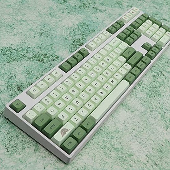 124 toetsen PBT-keycaps, XDA-profiel, keycapset voor mechanisch toetsenbord