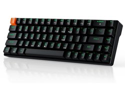 Draadloos 60% Mechanisch Toetsenbord met RGB, Hot Swap en Meerdere Connectiviteit