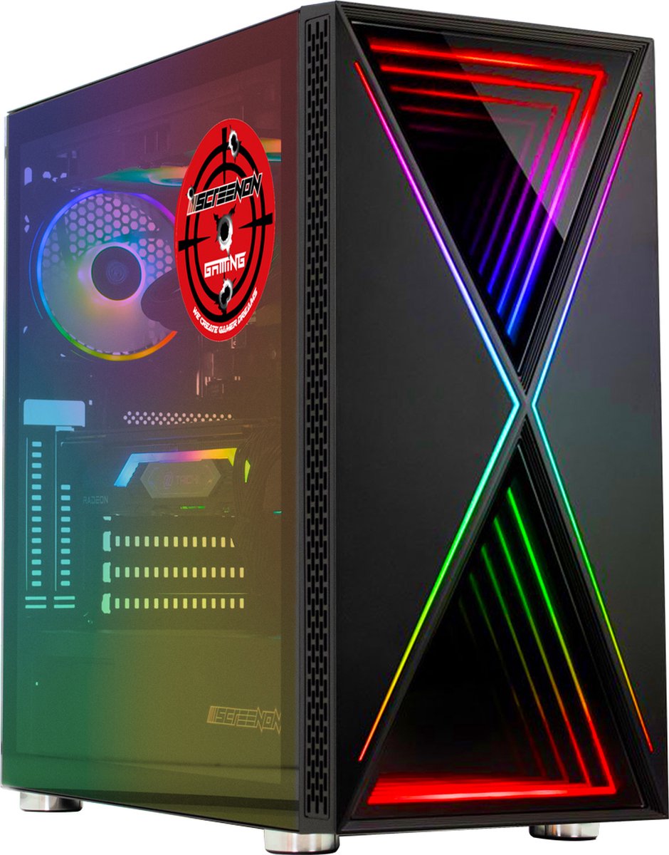 ScreenON - Ryzen 5 - 240GB M.2 SSD + 1TB HDD - RTX 3050 - GamePC.X315109