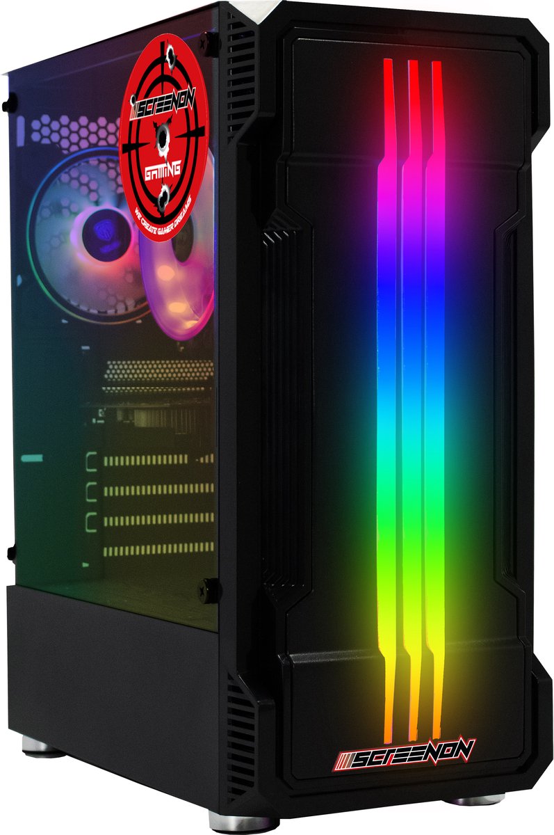 ScreenON - Ryzen 7 5700G - 1TB M.2 - RTX 3050 - GamePC.T50128