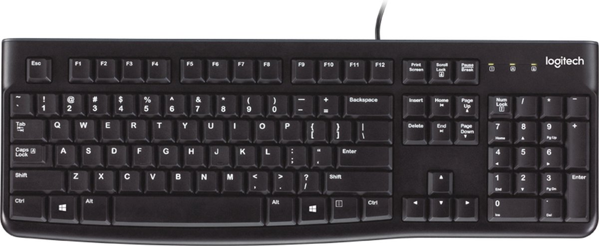 Logitech Keyboard K120 for Business toetsenbord USB Slovaaks Zwart