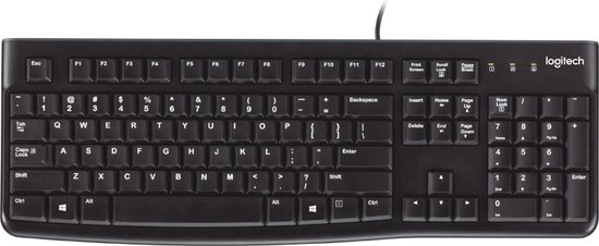 Logitech Keyboard K120 for Business toetsenbord USB Slovaaks Zwart