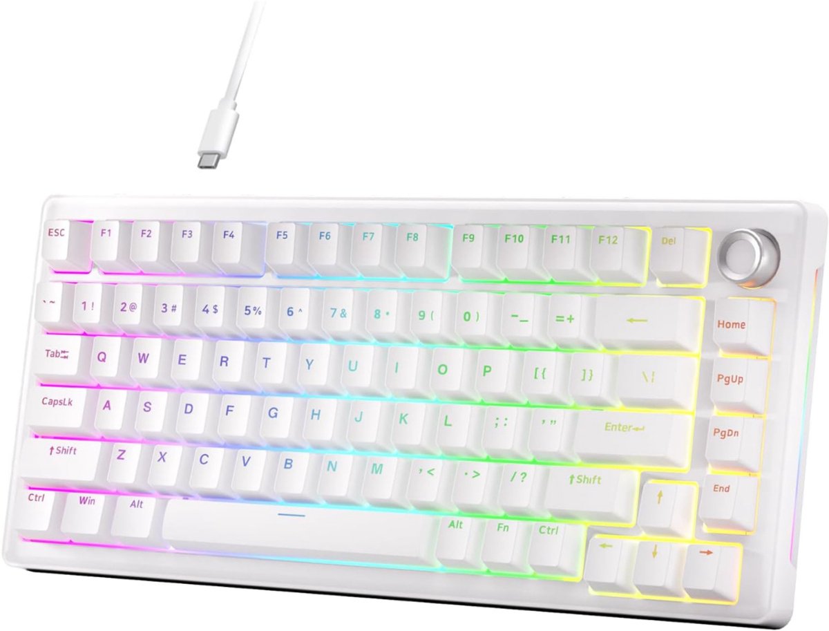 Mechanical Keyboard - Mechanisch Toetsenbord Gaming -Wit