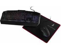 KingPin Set(QWERTY(SCA.)/7-knops RGB/Muis Pad)