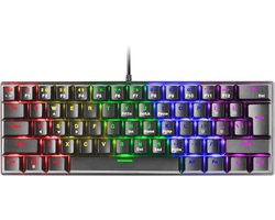 Mechanisch Gaming Toetsenbord met RGB Achtergrondverlichting en Antighosting - Zwart