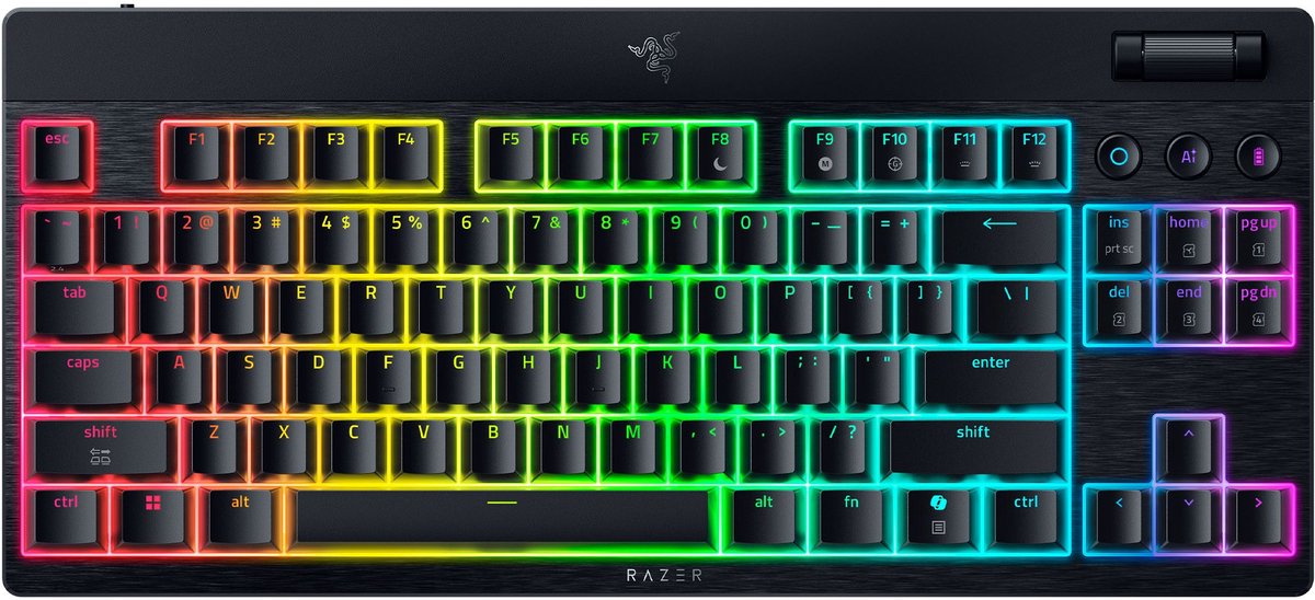 Razer BlackWidow V4 Tenkeyless HyperSpeed - Gaming Toetsenbord - Mechanisch Orange - RGB - Qwerty