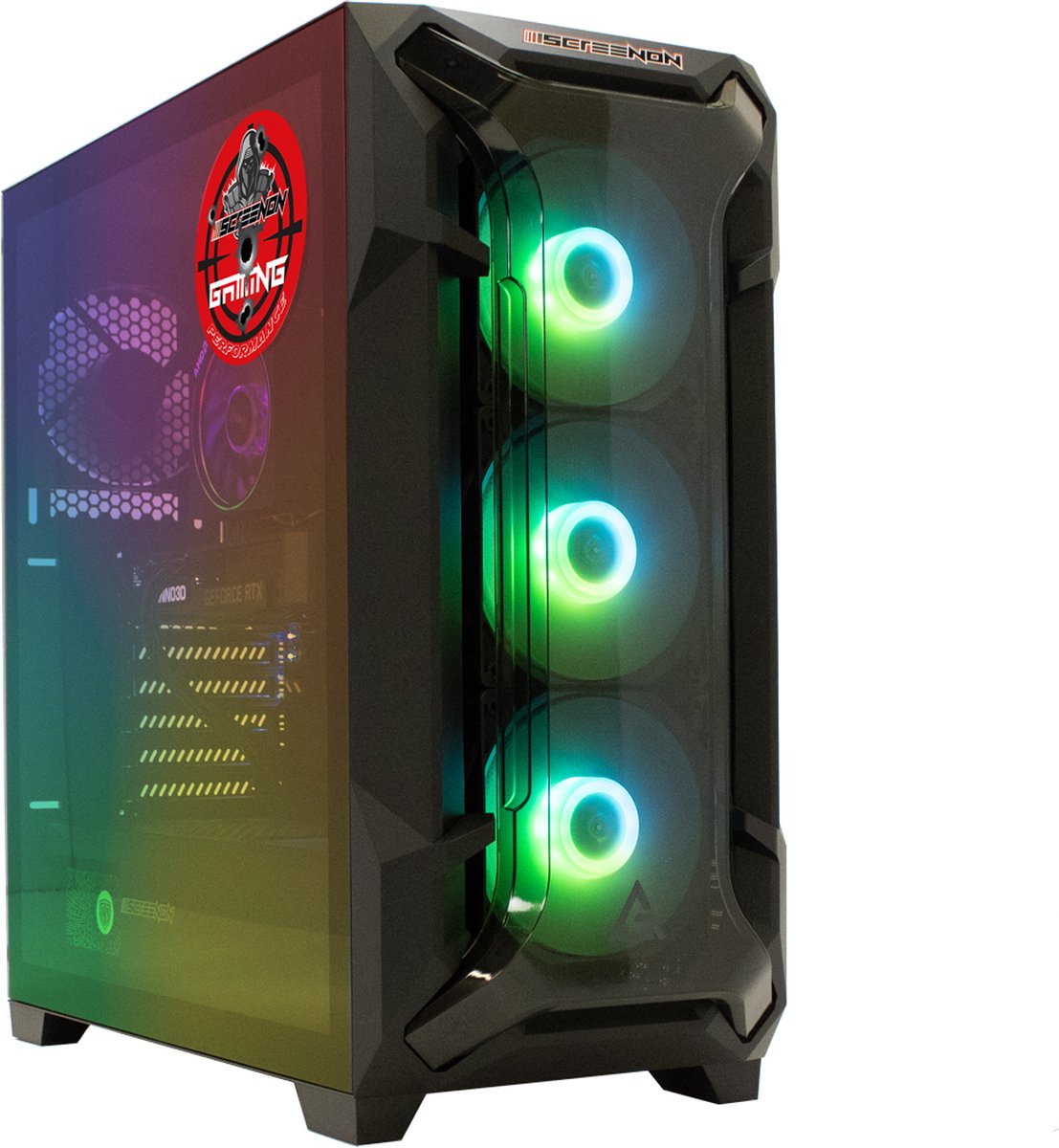 ScreenON - Ryzen 7 - 480GB M.2 SSD + 2TB HDD - RX 6800 16GB - GamePC.X435121