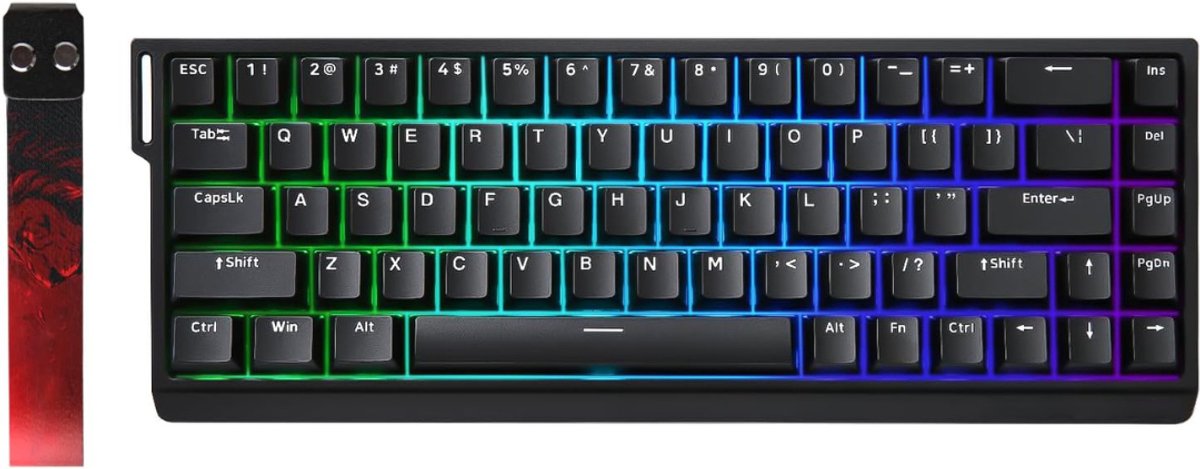 White-Label® Mechanical Keyboard - Mechanisch Toetsenbord Gaming - Zwart