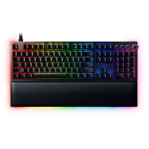 Razer Huntsman V2 - Gaming Toetsenbord - Polssteun - RGB - FR Azerty