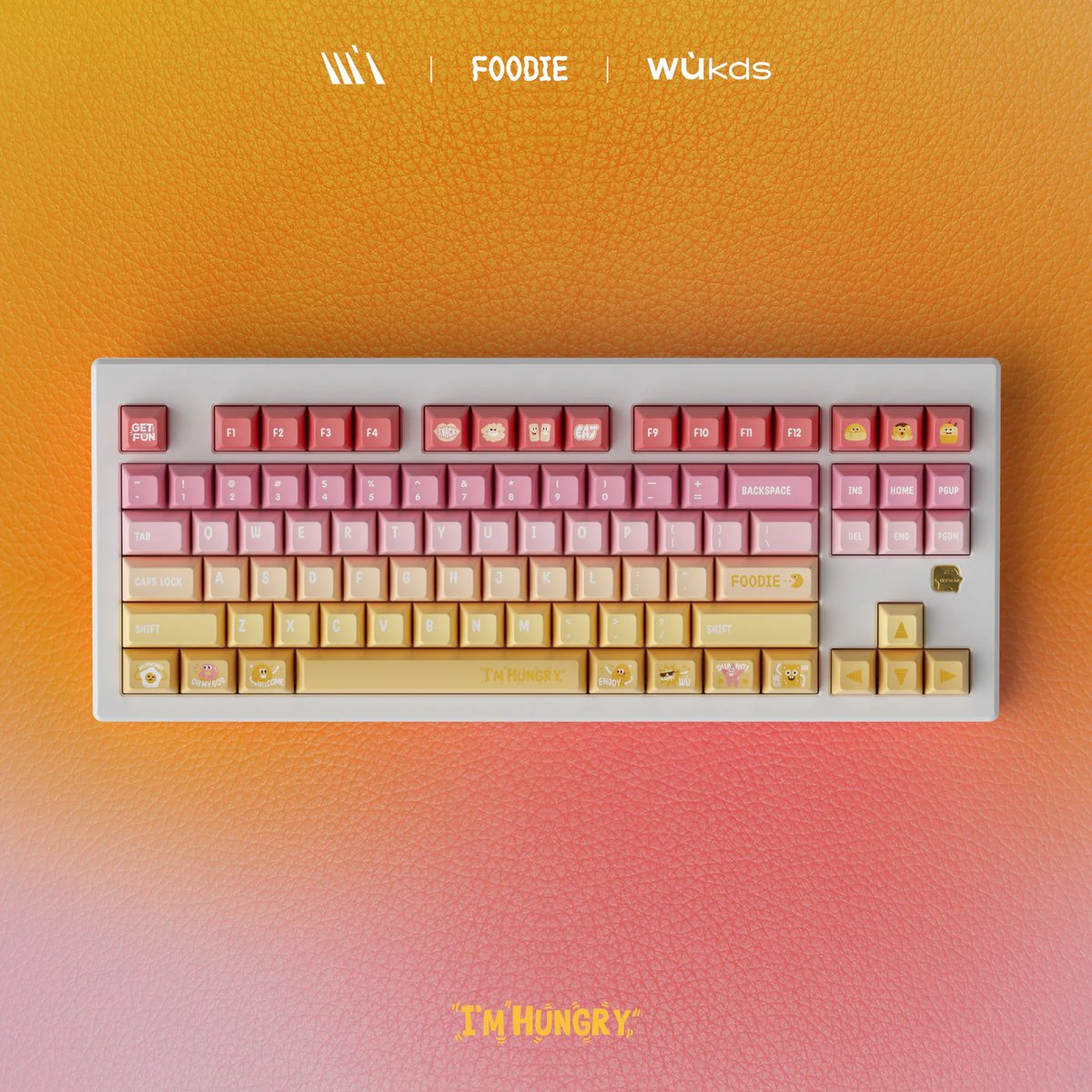 Keycaps Set - Wukds Snacks PBT - 172 Keys