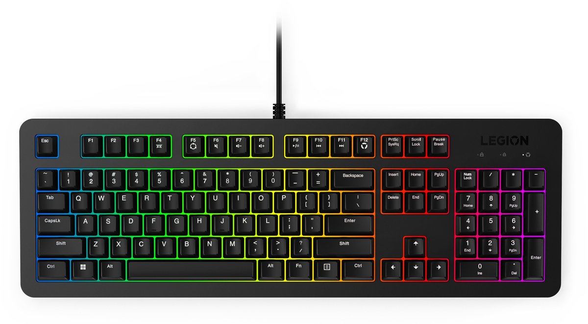 Lenovo Legion K310 RGB-gamingtoetsenbord - QWERTY (Amerikaanse layout)