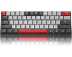 60% Mechanisch Gamingtoetsenbord met Blauwe Schakelaars en Afneembare Type-C Kabel