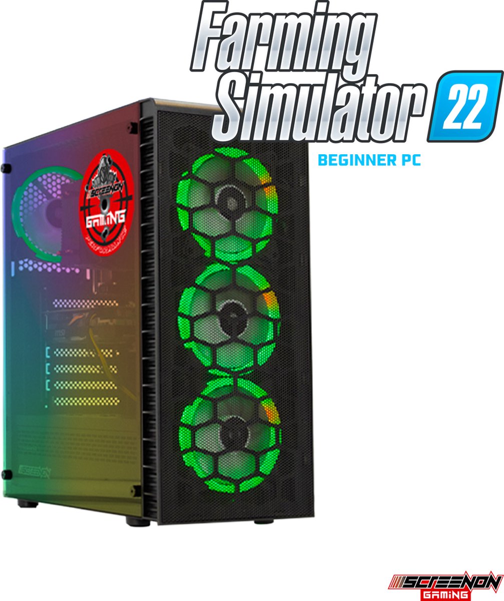 ScreenON - Farming Simulator 22 - GamePC.V2FS22 - Ryzen 7 - 1TB M.2 NVMe SSD - RTX 3070