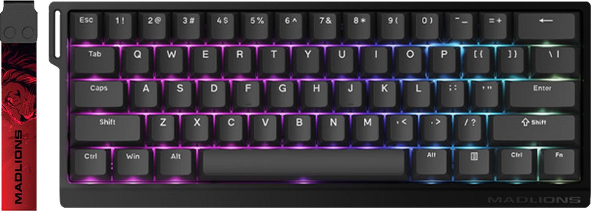 ATK RS7 PRO RGB Hall Effect - Magnetisch Gaming Toetsenbord - Zwart