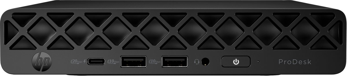 HP Prodesk Mini G1I | Ultra 5-235T | 16GB | 512GB SSD | Intel Graphics 3 Xe-Cores | Azerty | Zwart |