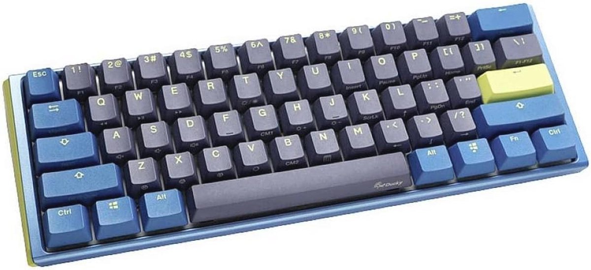 Mechanisch Gaming Toetsenbord 60% met Hot-Swappable Cherry MX Red en RGB Verlichting
