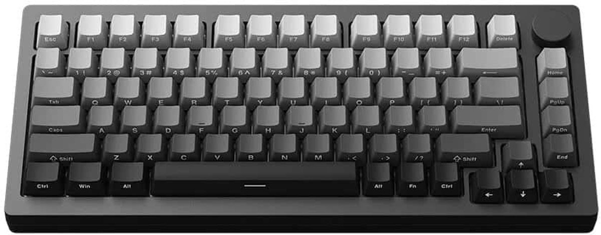 AKKO MONSGEEK M1 V5 - SP VIA Black Gradiant RGB Draadloos Hotswap Mechanisch Gaming Toetsenbord