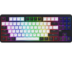 HATOR Rockfall 3 TKL Wireless toetsenbord Gamen USB + RF Wireless + Bluetooth US QWERTY Zwart