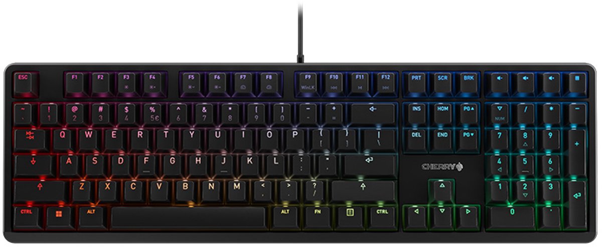 CHERRY G80-3000N RGB toetsenbord USB QWERTY Engels Zwart
