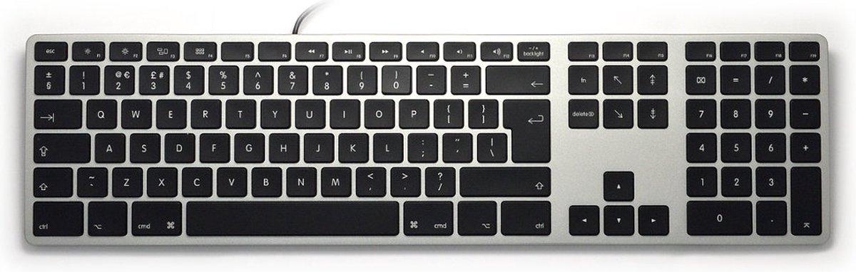 Matias Backlit RGB Mac Space Gray